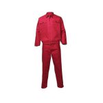 لباس-کار-دو-تکه-قرمز-مخصوص-جوش-ارگون-کد-203